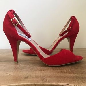 Red Steve Madden Heels